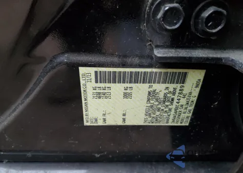 2014 Nissan Maxima S z USA, uszkodzony, nr VIN 1N4AA5AP8EC447889